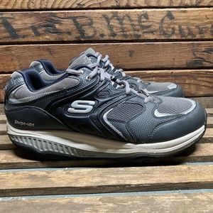 Sketchers Shape Ups Blue Walking Toning Mens 11